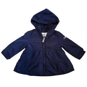 🌿Il Gufo Tiered Ruffle Lightweight Rain Jacket with Hood [6 Mos]🌿